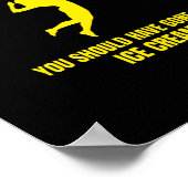 君はもしバレーボールのspにソフトサーおもしろいバーしたかった ポスター (角)