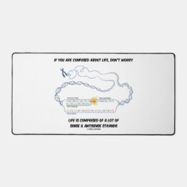君はもし人生に戸惑うし、ユーモアを心配するな デスクマット