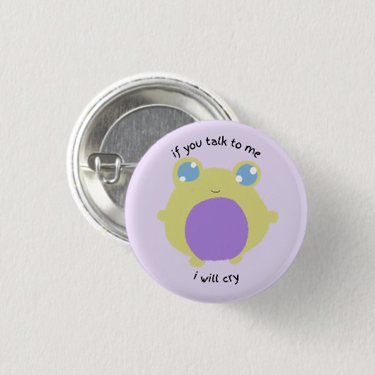 君はもし僕の言うことを聞いて泣く 缶バッジ (正面&裏面)