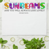 君はもし彼らが輝く良い考えを持っている キッチンタオル (折り畳み)