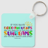 君はもし彼らが輝く良い考えを持っている キーホルダー (裏面)