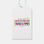 君はもし彼らが輝く良い考えを持っている ギフトタグ (正面)