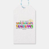 君はもし彼らが輝く良い考えを持っている ギフトタグ (裏面)