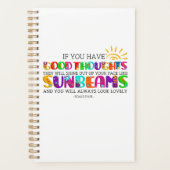 君はもし彼らが輝く良い考えを持っている プランナー手帳 (正面)