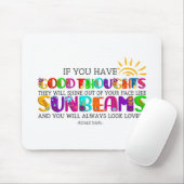 君はもし彼らが輝く良い考えを持っている マウスパッド (マウス)