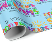 君はもし彼らが輝く良い考えを持っている ラッピングペーパー (ロールコーナー)