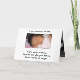 君はもし彼女に話すもしを選んだ カード