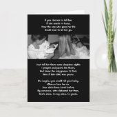 君はもし彼女に話すもしを選んだ、彼女は知りたい、H カード (正面)