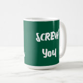 君はもし有罪のフェロンに投票した コーヒーマグカップ (正面右)