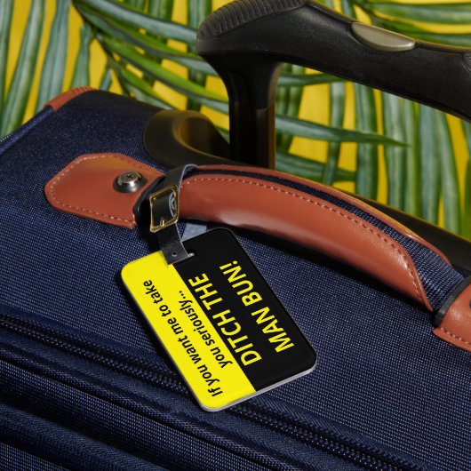 君はもし本気で溝マン・バンを取ってほしい ラゲッジタグ (正面インサイチュ1)