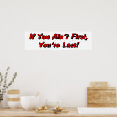 君はもし第一人者じゃない ポスター (キッチン)