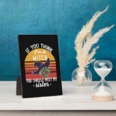 君はもし考え姉に逢うならばわたしが魔女だ フォトプラーク (側面)