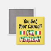 君はカノーリに賭けてくれイタリアン マグネット (正面/裏面)
