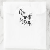 君はキリスト教の為になる ラウンドシール (バッグ)