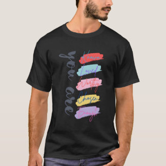 君はキリスト教信者として選ばれるに値する人と知られている Tシャツ