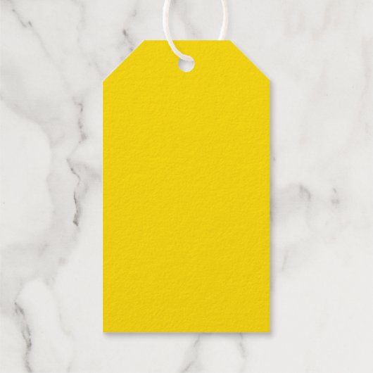 君はサンシャインイエローの小さなレイカスタムだ ギフトタグ (裏面)