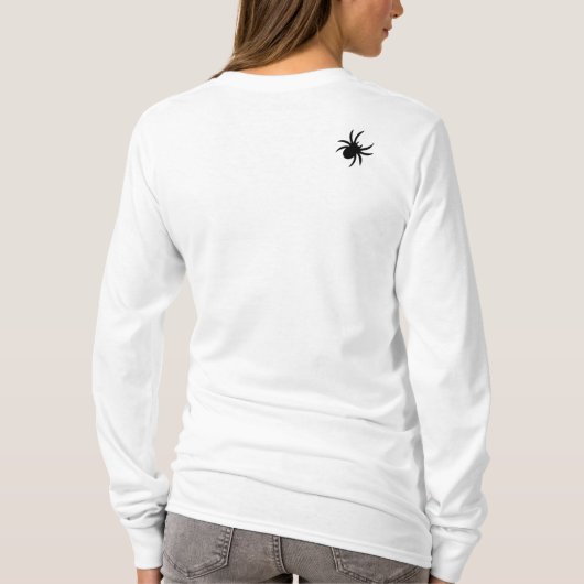 君はシャツに虫が付いている Tシャツ (裏面)