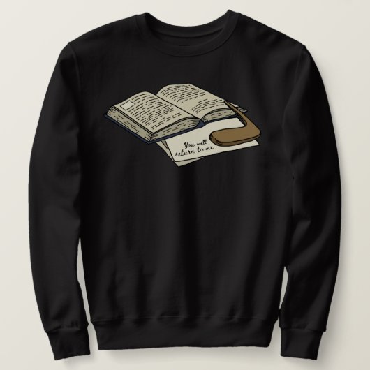 『君はスウェットシャツに色をつける』 スウェットシャツ (デザイン正面)