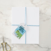 君はダイノミテパーソナライズされたバレンタインだ ギフトタグ (より糸付き)