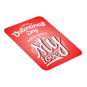 君はハッピーバレンタインデー マグネット (右側)