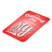 君はハッピーバレンタインデー マグネット (左側)