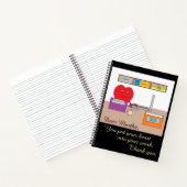 君はハートを仕事に入れる ノートブック (内部)