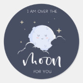 君はバレンタインだから私は月を越えた ラウンドシール (正面)