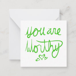 君はバレンタインにふさわしい ノートカード