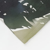 君はパーソナライズされたキリスト教女性に選ばれている フリースブランケット (角)