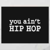 君はヒップホップだ チラシ (裏面)