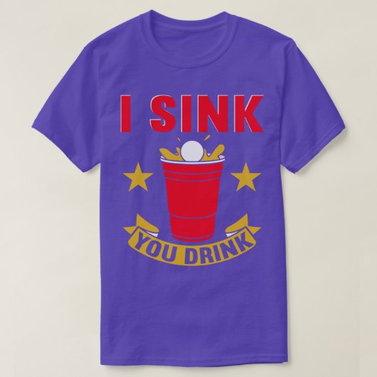 君はビールを飲むのが惜しい Tシャツ (デザイン正面)
