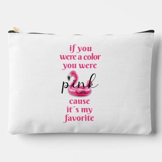 君はピンクだった –  アクセサリーポーチ (正面)