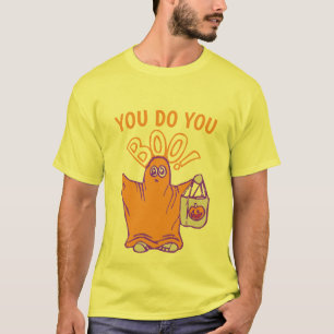 君はブーワイシャツのハロウィンシャツが可笑しいシャツだ Tシャツ