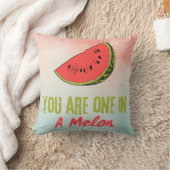 君はメロンの果物を食っている クッション (ブランケット)