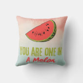 君はメロンの果物を食っている クッション (裏面)