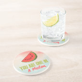 君はメロンの果物を食っている コースター (側面)