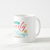 君はユーモアを言うにはまだ早おもしろいい コーヒーマグカップ (正面右)