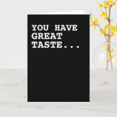 君はユーモア素晴らしが好きだ カード (黄色い花)