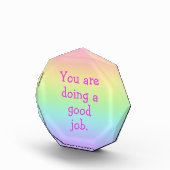 君はレインボーのアクリル板を上手に使っている フォトブロック (右)