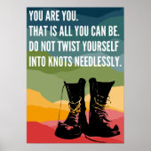 君はレインボーコンバットブーツだ ポスター (正面)