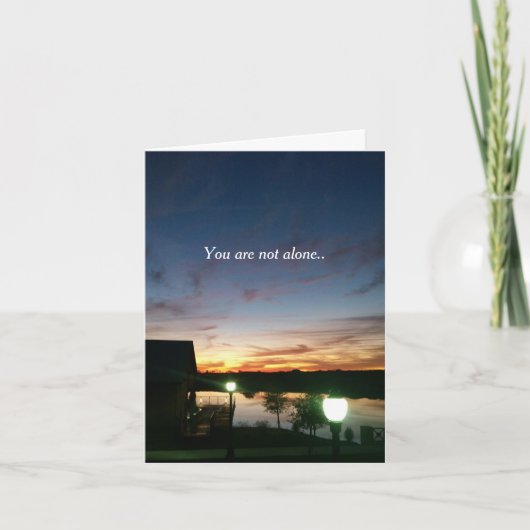 君は一人じゃない カード (正面)