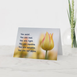 君は一人じゃない カード