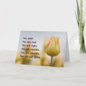 君は一人じゃない カード (正面)