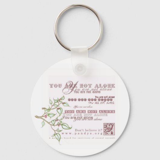 君は一人じゃない キーホルダー (正面)