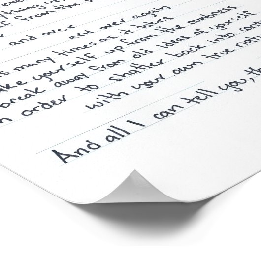 君は一人じゃない ポスター (角)