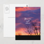 君は一人じゃない ポストカード (正面/裏面)