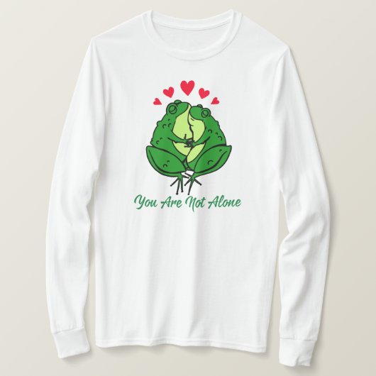 君は一人じゃない Tシャツ (デザイン正面)