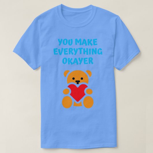 君は万事意気投合する Tシャツ (デザイン正面)
