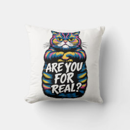 君は不機嫌実在なおもしろい猫か クッション