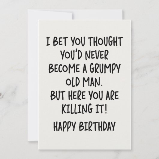 君は不潔考えな年取りになったことはないだろう シーズンカード (正面)